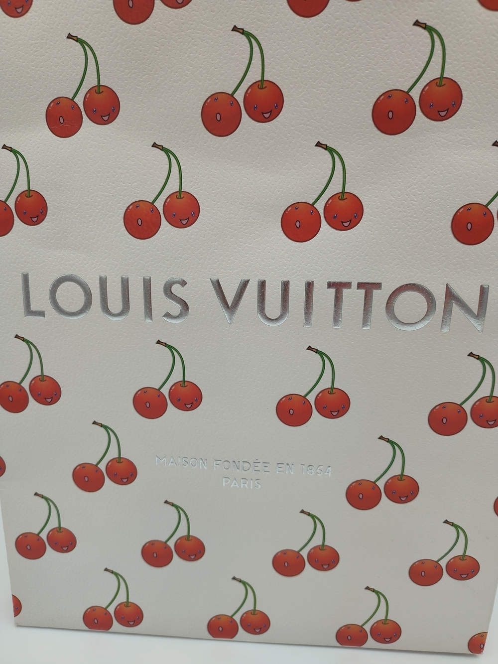 LOUIS VUITTON X Murakami Cherry 2025 Shopping Bag Gift Packaging PRISTINE Rare - Picture 3 of 10